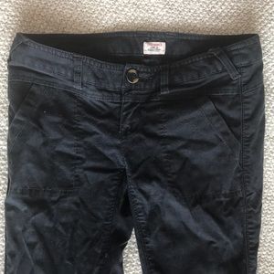FREE PEOPLE Navy cargo pants